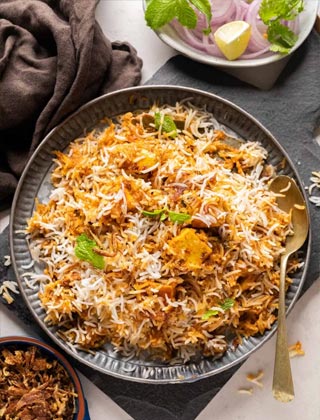 Paneer Biryani