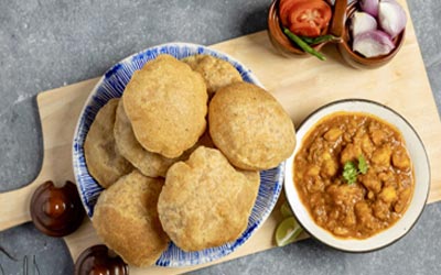 Poori with Bhaaji